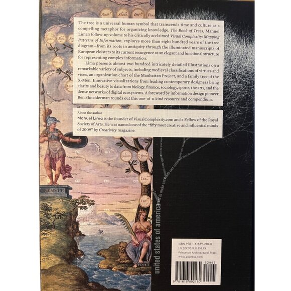 "The Book of Trees: Visualizing Branches of Knowledge" Hardcover 209 Pages - Picture 12 of 13